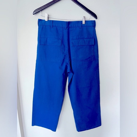 Cobalt Blue Ankle Trousers - Picture 4 of 4